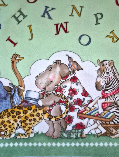 Hungry animal alphabet - hungry,
